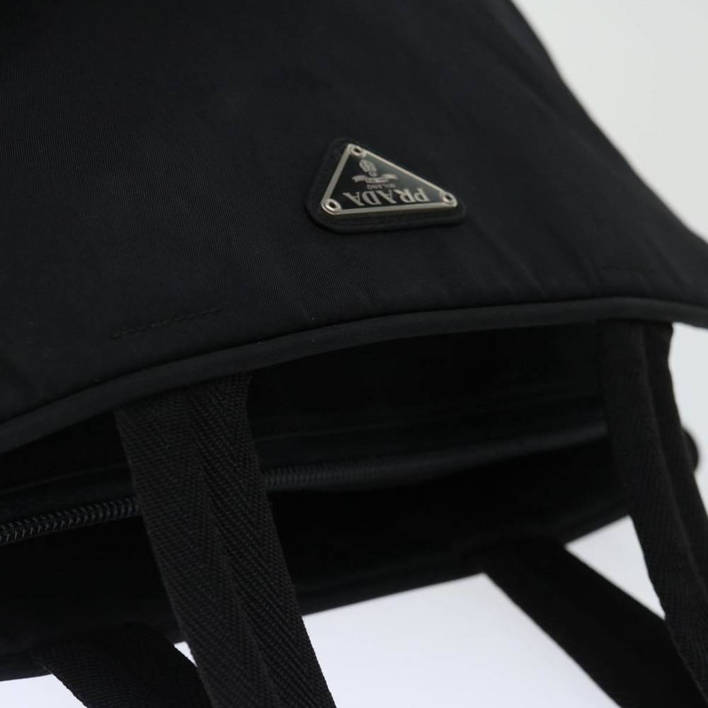 PRADA Shoulder Bag Nylon Black Auth 71120 - Picture 6 of 16